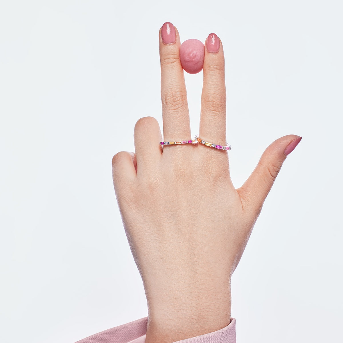 [Aurelle Style]Lively In Shades Elegant Radiant Cut Daily Ring