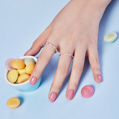 [Aurelle Style]Lively In Shades Elegant Radiant Cut Daily Ring