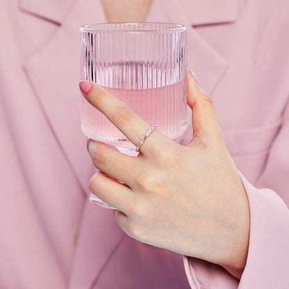 [Aurelle Style]Lively In Shades Elegant Radiant Cut Daily Ring
