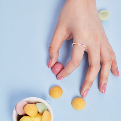 [Aurelle Style]Lively In Shades Elegant Radiant Cut Daily Ring