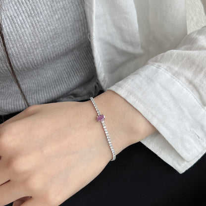 [Aurelle Style]0.75 Carat Exquisite Oval Cut Daily Bracelet