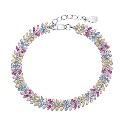 [Aurelle Style]Dainty Radiant Emerald Cut Daily Bracelet