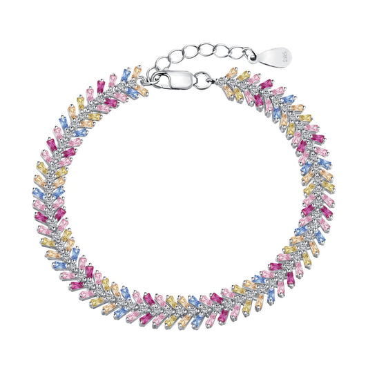 [Aurelle Style]Dainty Radiant Emerald Cut Daily Bracelet