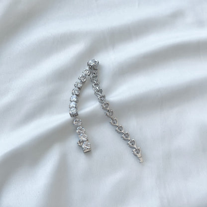 [Aurelle Style]0.75 Carat Elegant Romantic Heart Shape Lover Bracelet