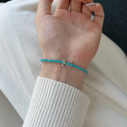 [Aurelle Style]Dainty Charming Round Cut Tennis Bracelet