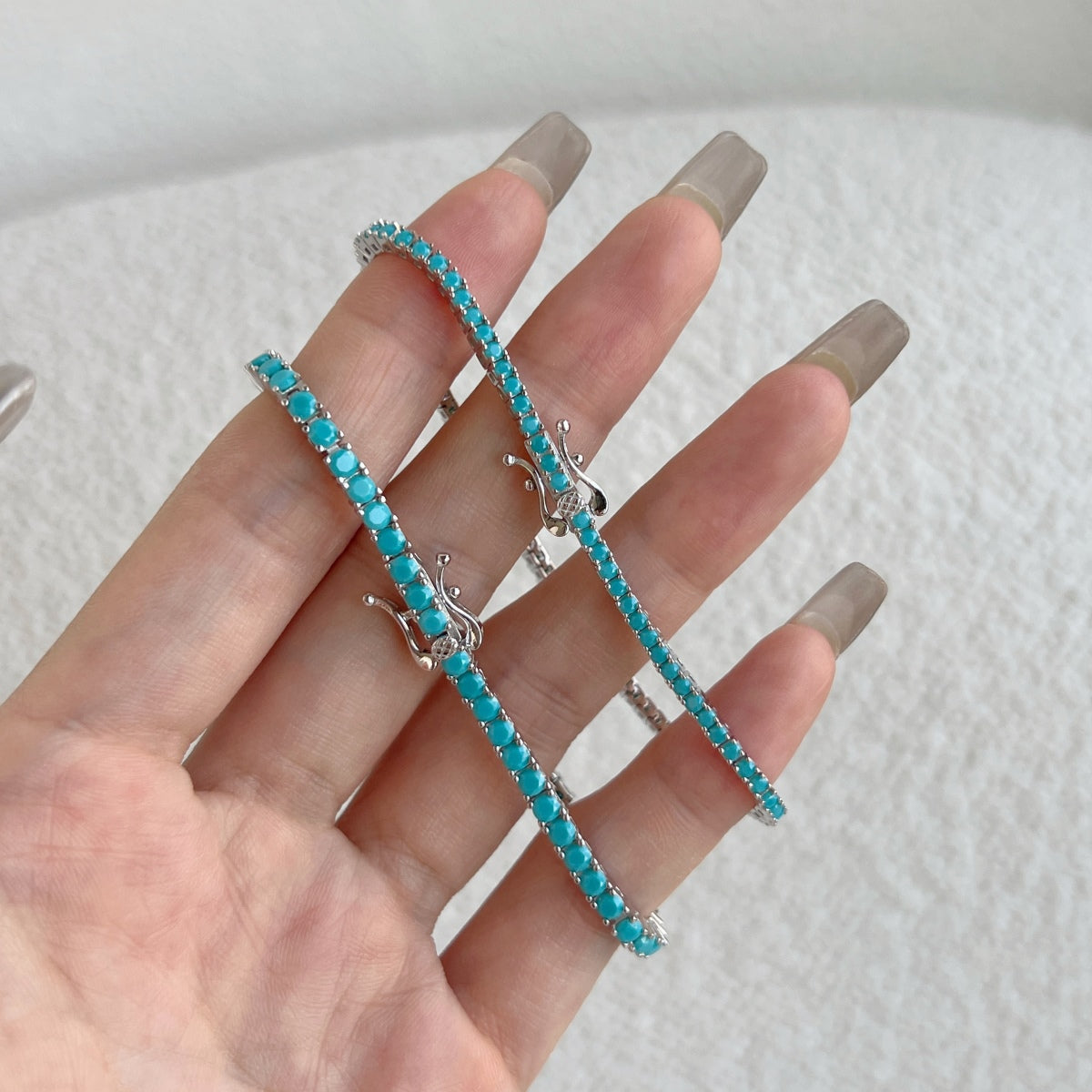 [Aurelle Style]Dazzling Exquisite Round Cut Daily Bracelet