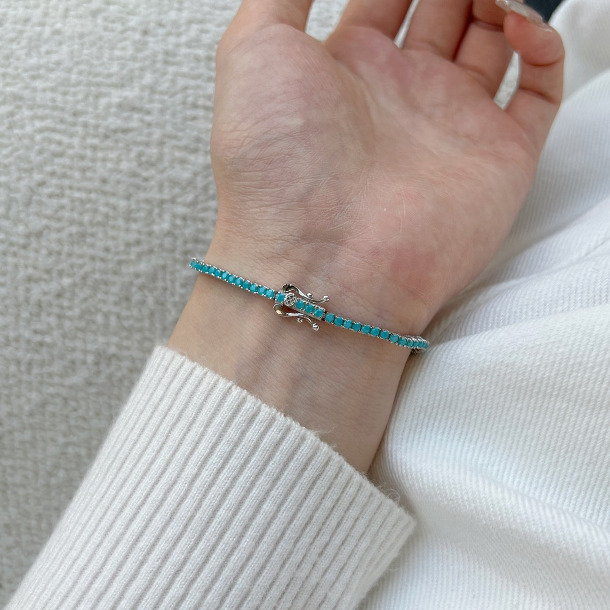 [Aurelle Style]Dazzling Exquisite Round Cut Daily Bracelet