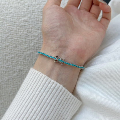 [Aurelle Style]Dazzling Exquisite Round Cut Daily Bracelet