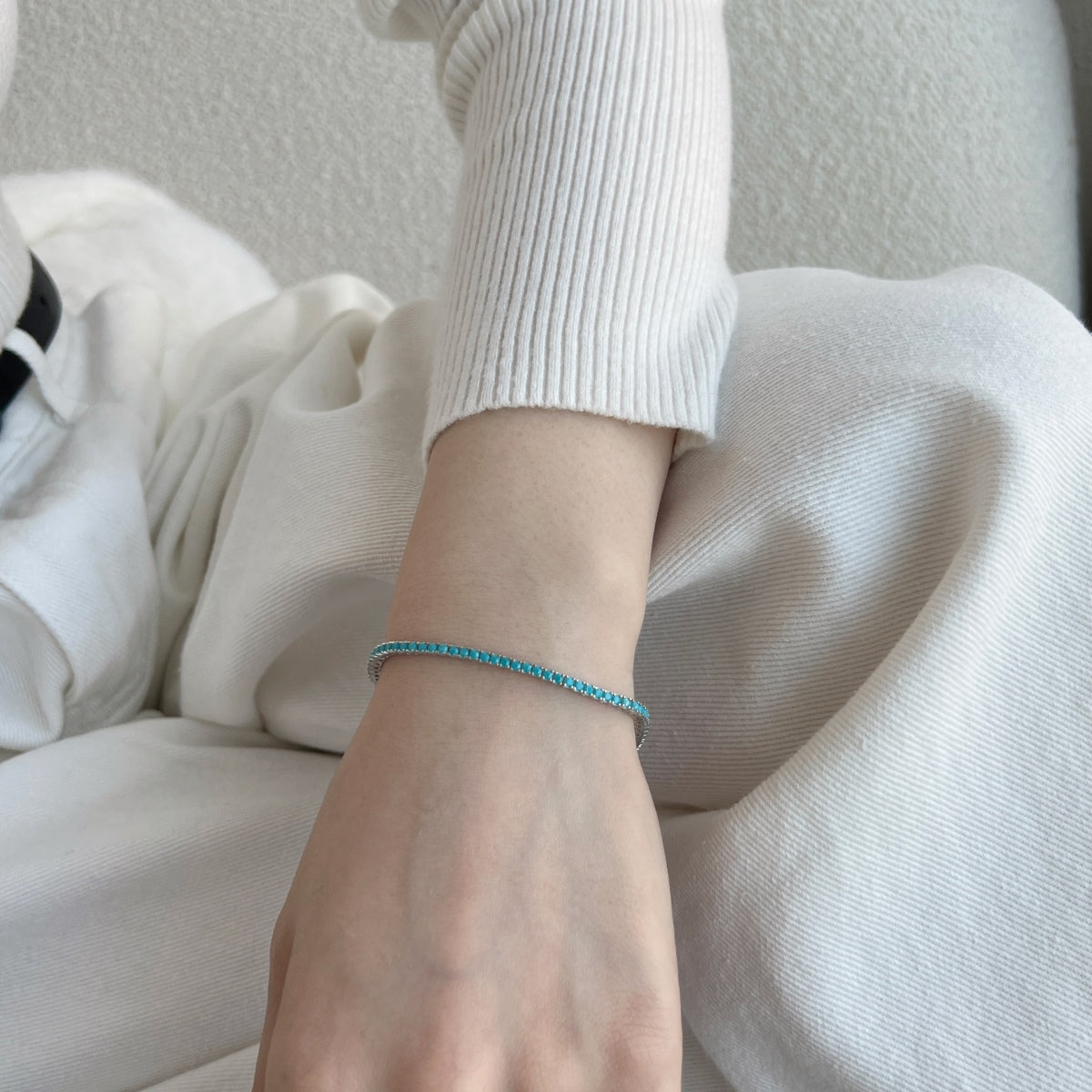 [Aurelle Style]Dazzling Exquisite Round Cut Daily Bracelet