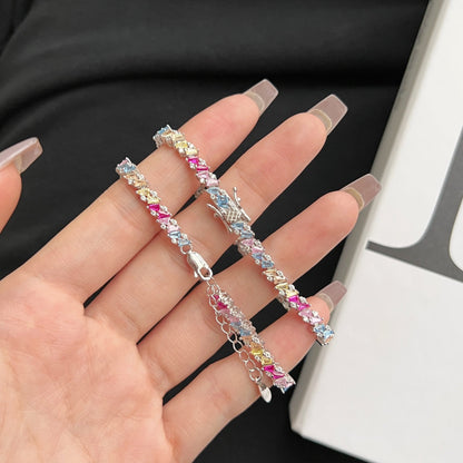 [Aurelle Style]Ornate Sparkling Multi Cut Party Bracelet