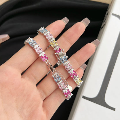 [Aurelle Style]Delicate Colorful Multi Cut Party Bracelet