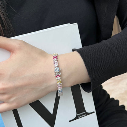 [Aurelle Style]Delicate Colorful Multi Cut Party Bracelet