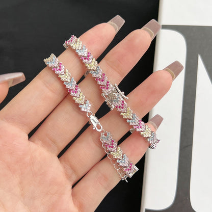 [Aurelle Style]Ornate Sparkling Round Cut Party Bracelet