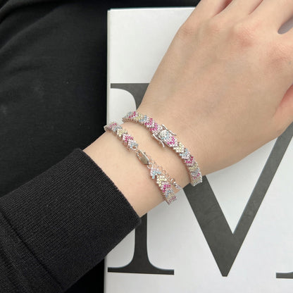 [Aurelle Style]Ornate Sparkling Round Cut Party Bracelet