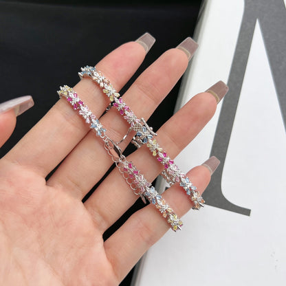 [Aurelle Style]Radiant Colorful Emerald Cut Party Bracelet