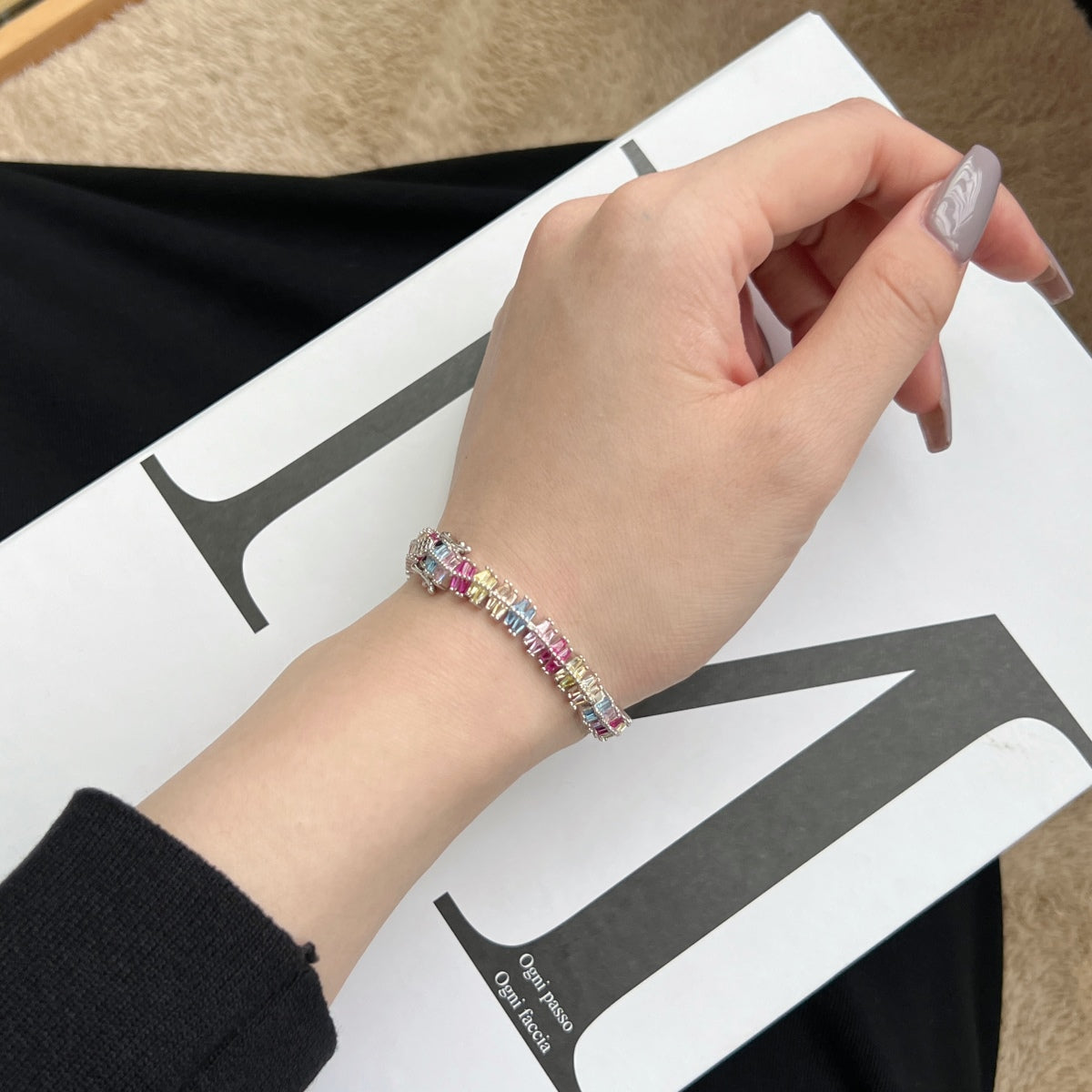 [Aurelle Style]Sparkling Exquisite Multi Cut Party Bracelet