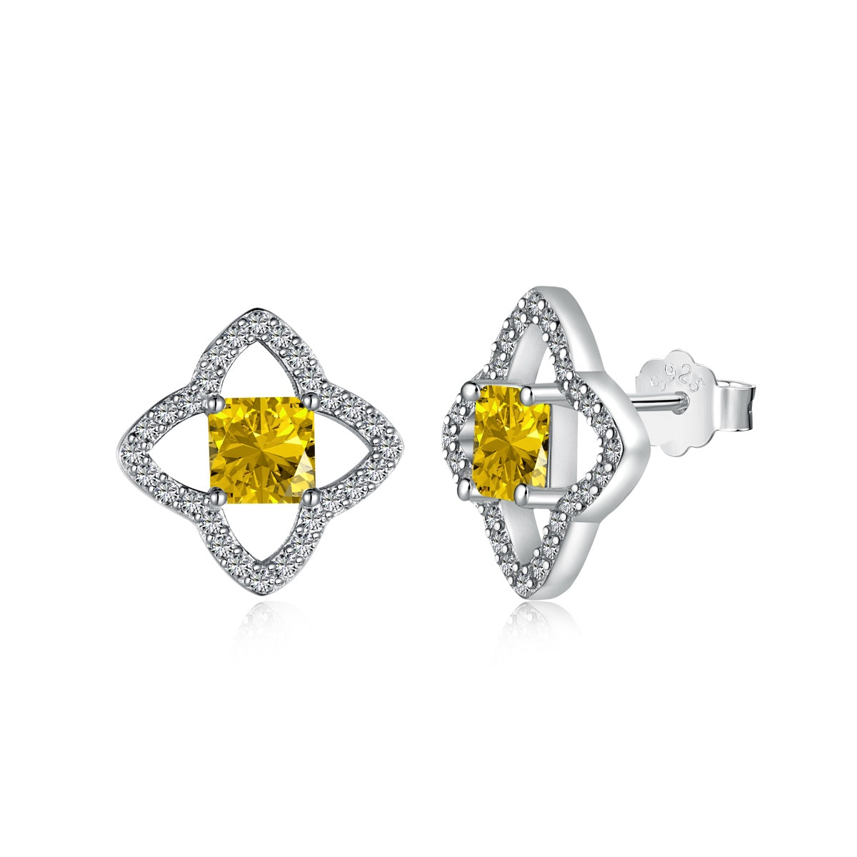 [Aurelle Style]Elegant Star Shape Princess Cut Daily Earrings