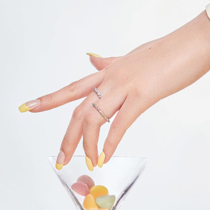 [Aurelle Style]Dainty Ebullient Round Cut Daily Ring