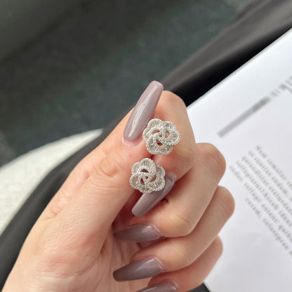[Aurelle Style]Exquisite Flower Shape Daily Earrings