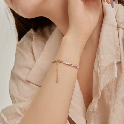 [Aurelle Style]Delicate Romantic Heart Shape Lover Bracelet