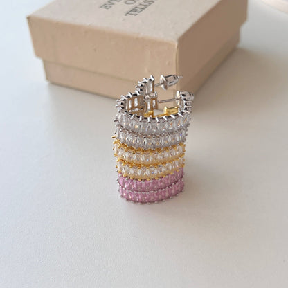 [Aurelle Style]Radiant Heart Cutout Earrings