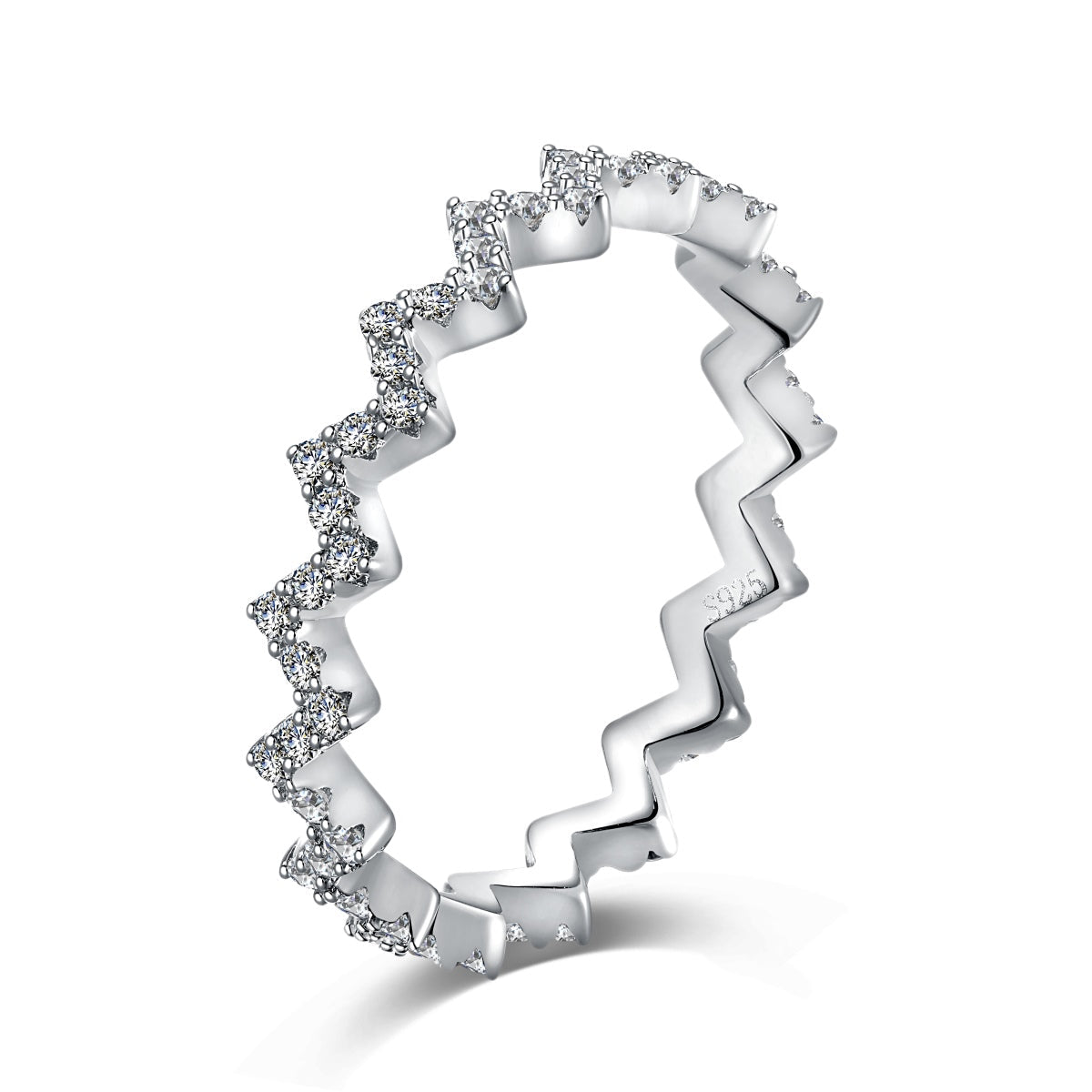 [Aurelle Style]Delicate Enchanting Wave Shape Daily Ring