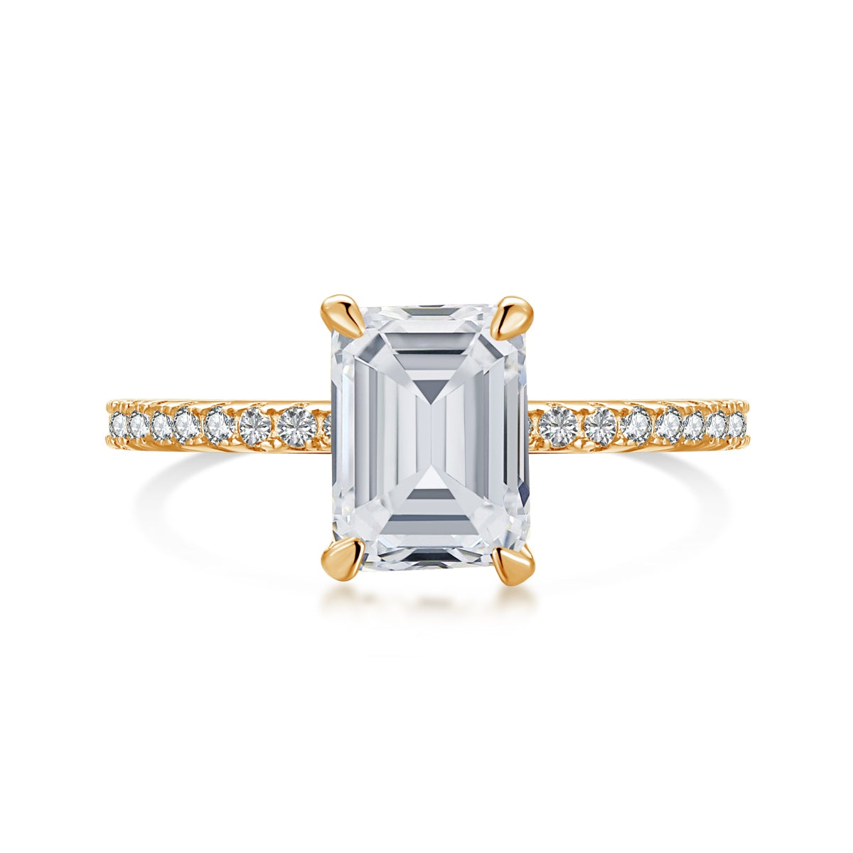 [Aurelle Style]2.0 Carat Scintillating Ornate Radiant Cut Party Ring