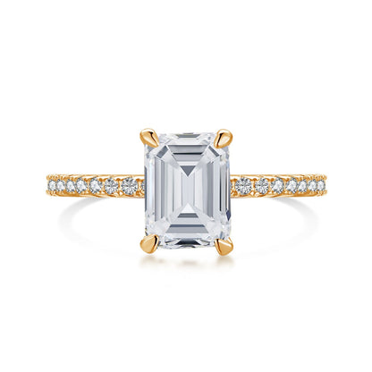 [Aurelle Style]2.0 Carat Scintillating Ornate Radiant Cut Party Ring