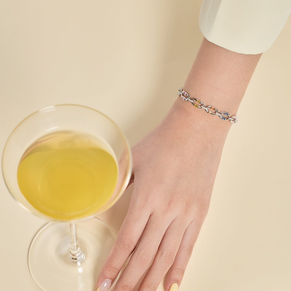 [Aurelle Style]Dazzling Colorful Daily Bracelet
