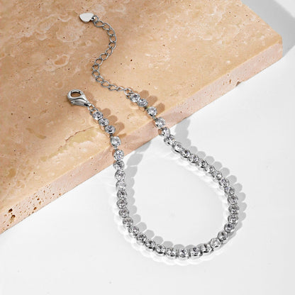 [Aurelle Style]Dazzling Sparkling Round Cut Daily Bracelet