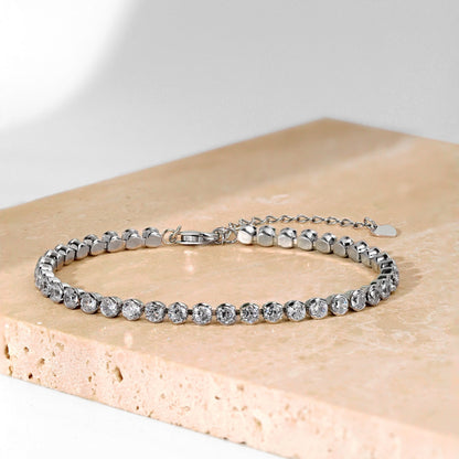 [Aurelle Style]Dazzling Sparkling Round Cut Daily Bracelet