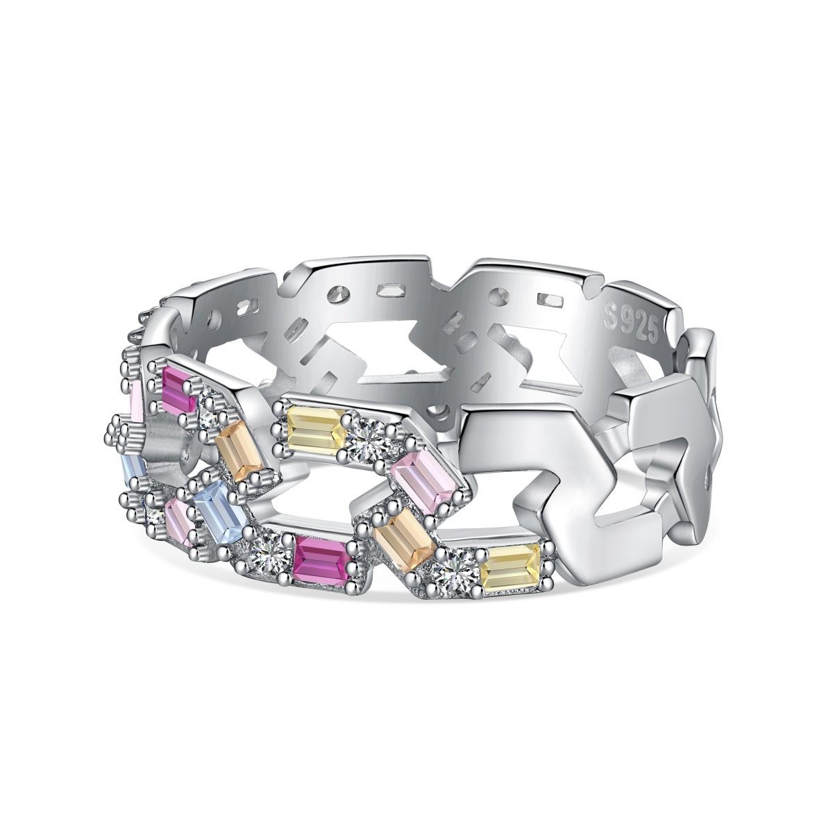 [Aurelle Style]Sparkling Vibrant Emerald Cut Daily Ring