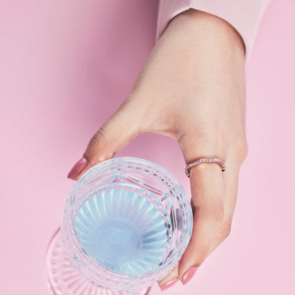 [Aurelle Style]Dainty Colorful Round Cut Party Ring
