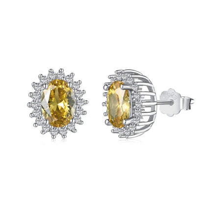 [Aurelle Style]Delicate Radiant Oval Cut Daily Earrings