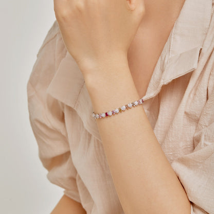 [Aurelle Style]Radiant Colorful Round Shape Daily Bracelet