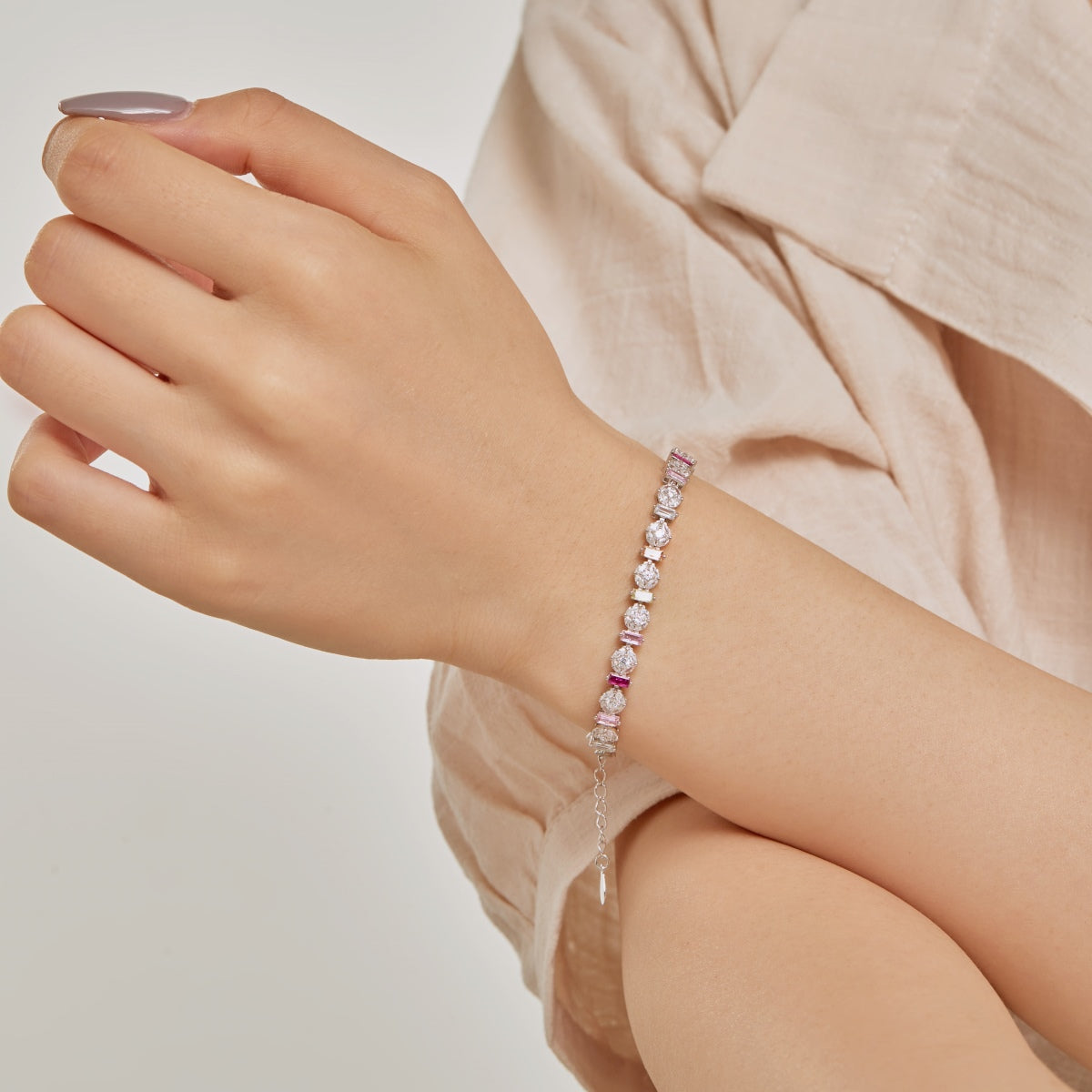 [Aurelle Style]Radiant Colorful Round Shape Daily Bracelet