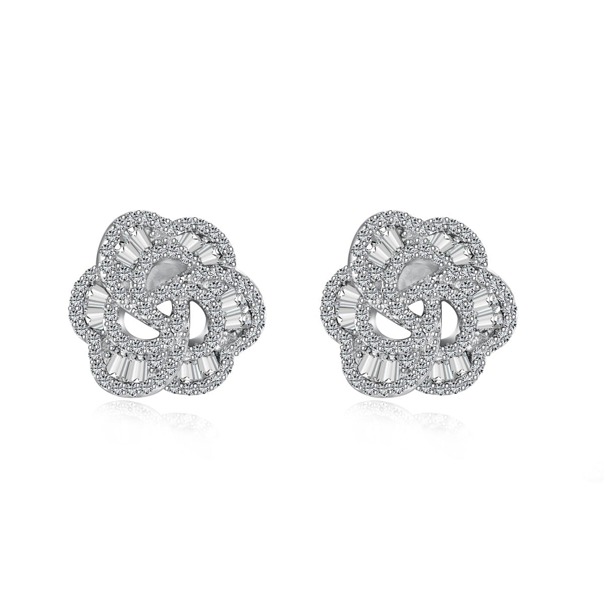 [Aurelle Style]Exquisite Flower Shape Daily Earrings