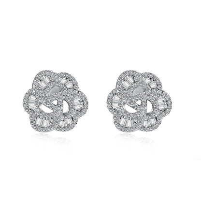 [Aurelle Style]Exquisite Flower Shape Daily Earrings