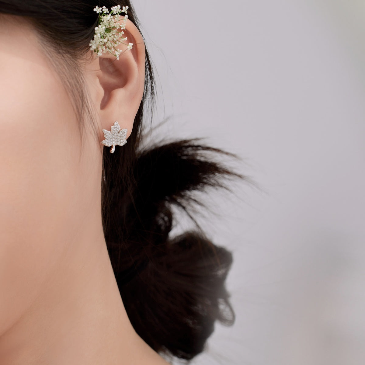 [Aurelle Style]Exquisite Maple Leaf Design Earrings