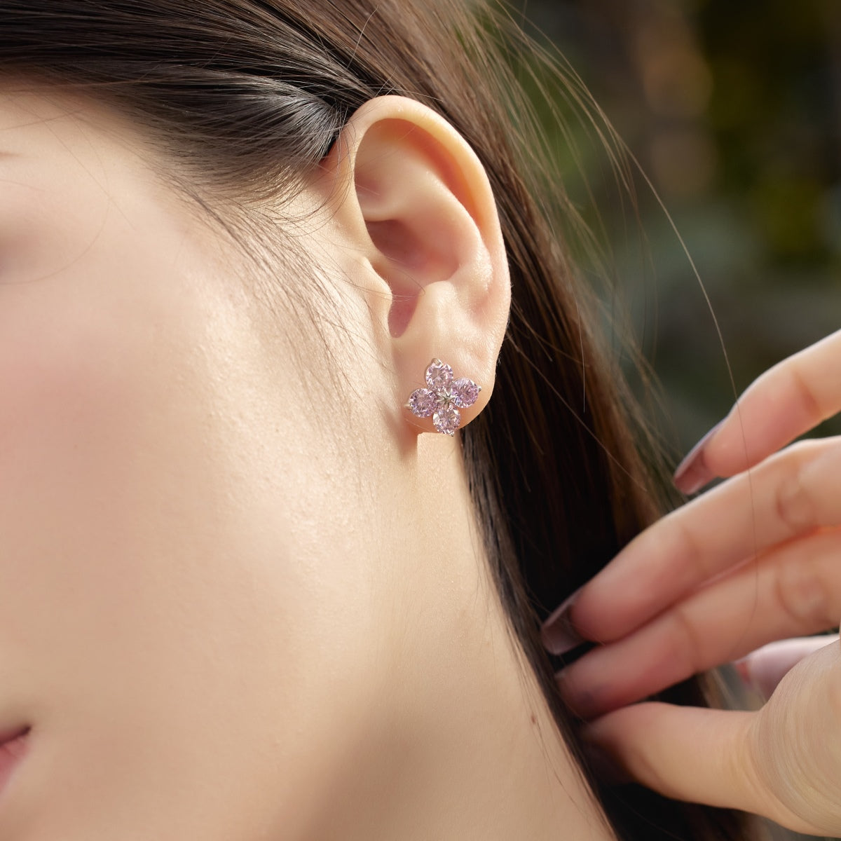 [Aurelle Style]Four-Leaf Clover Eight-Pointed Star Earrings