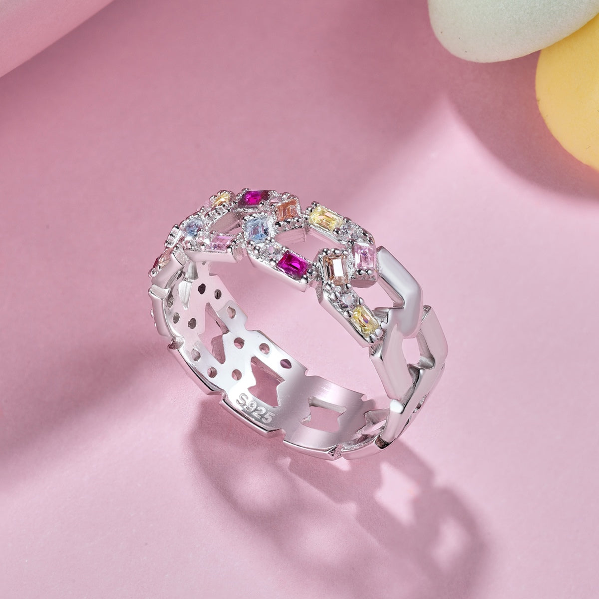 [Aurelle Style]Sparkling Vibrant Emerald Cut Daily Ring