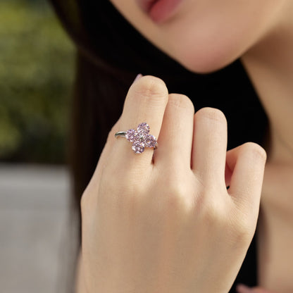 [Aurelle Style]Four-Leaf Clover Eight-Pointed Star Ring