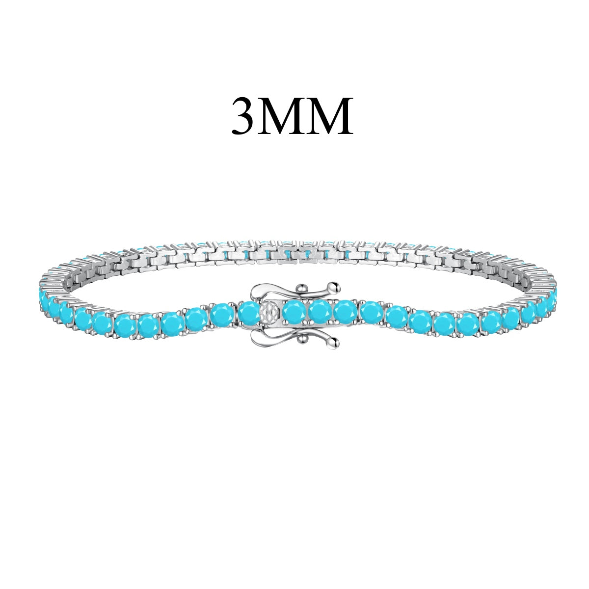 [Aurelle Style]Dainty Charming Round Cut Tennis Bracelet