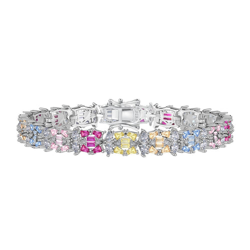 [Aurelle Style]Delicate Colorful Multi Cut Party Bracelet