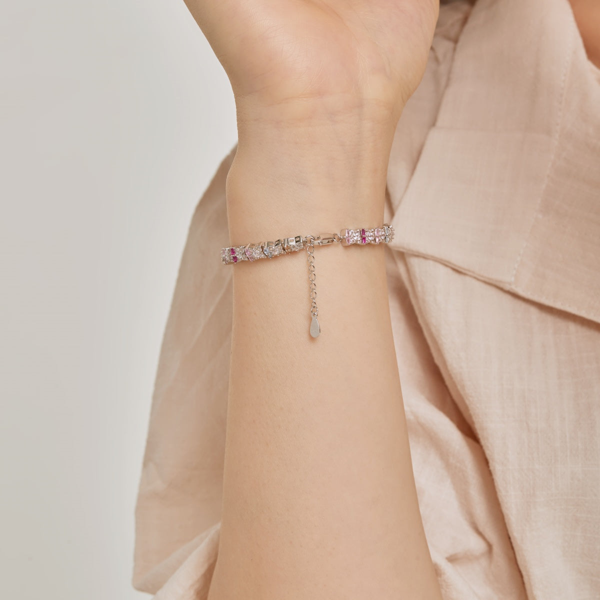 [Aurelle Style]Unique Colorful Flower Shape Daily Bracelet
