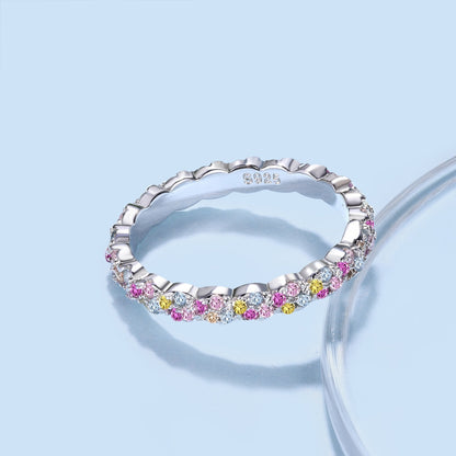 [Aurelle Style]Dainty Ebullient Round Cut Daily Ring