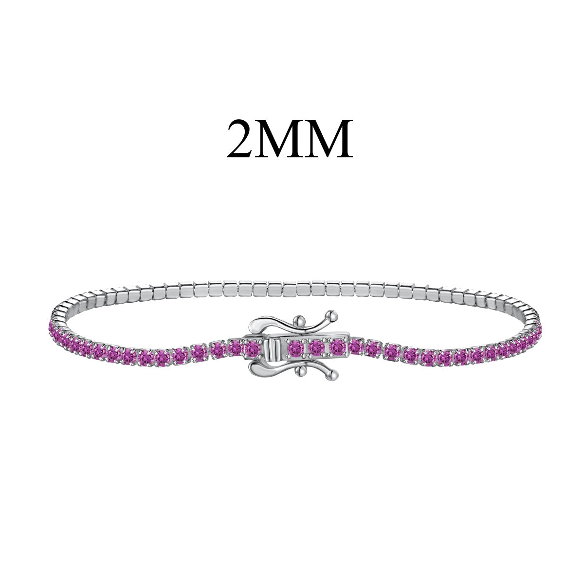 [Aurelle Style]Radiant Colorful Round Cut Party Bracelet