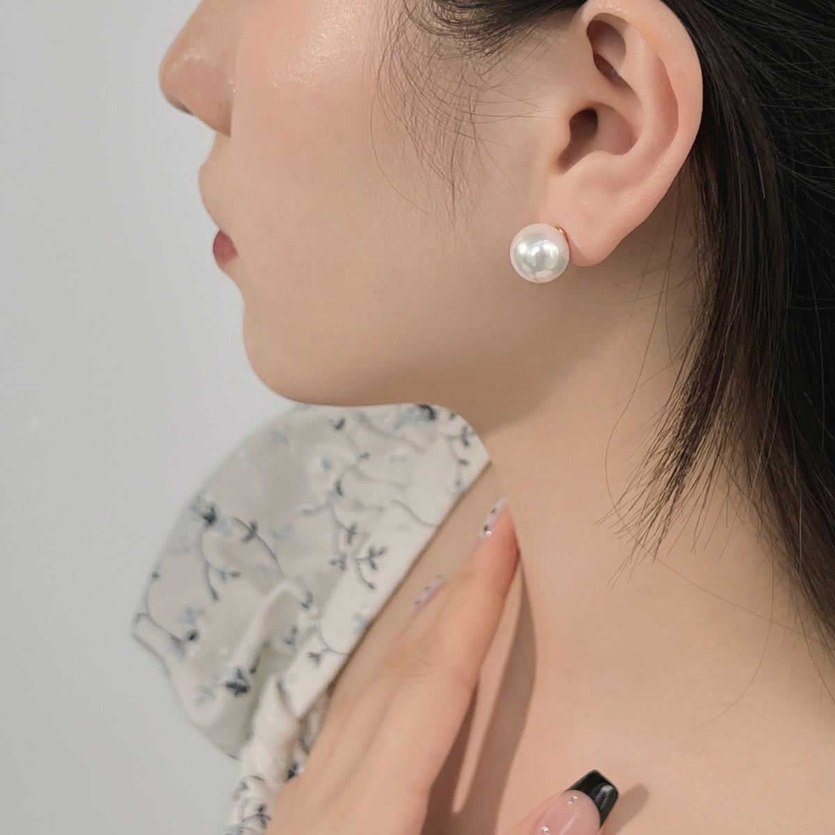 [Aurelle Style]Delicate Pearl Earrings