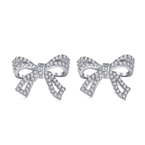 [Aurelle Style]Dainty Bow Shape Earrings