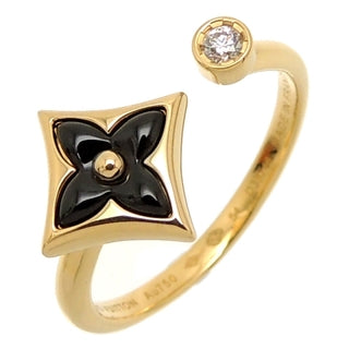 [Aurelle Style]STAR 1 DIAMOND OPEN RING